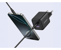 UGREEN Ładowarka sieciowa X516 USB + USB-C GaN 30W czarna - 1513563 - zdjęcie 2